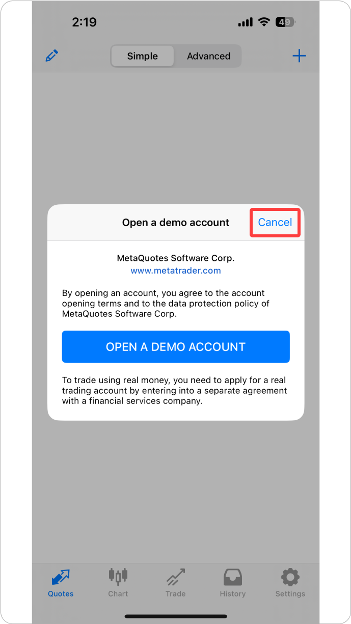 Mt4 Ios Guide MT4 iOS App Guide | Orbis Securities
